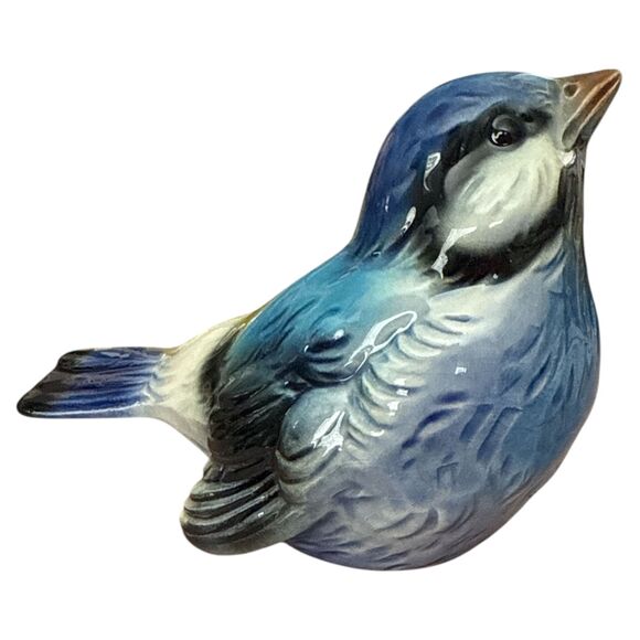 Goebel W. Germany Porcelain Birds – Bluebird & Cardinal Figurines Pair - Picture 6 of 11